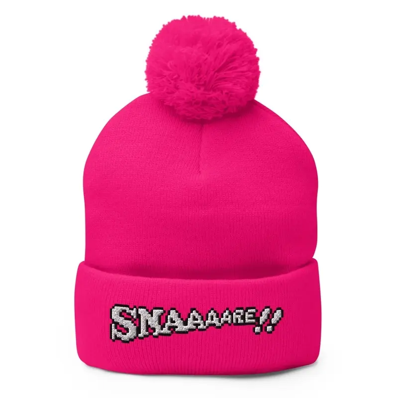 SNAAAARE!! PUFF BEANIE