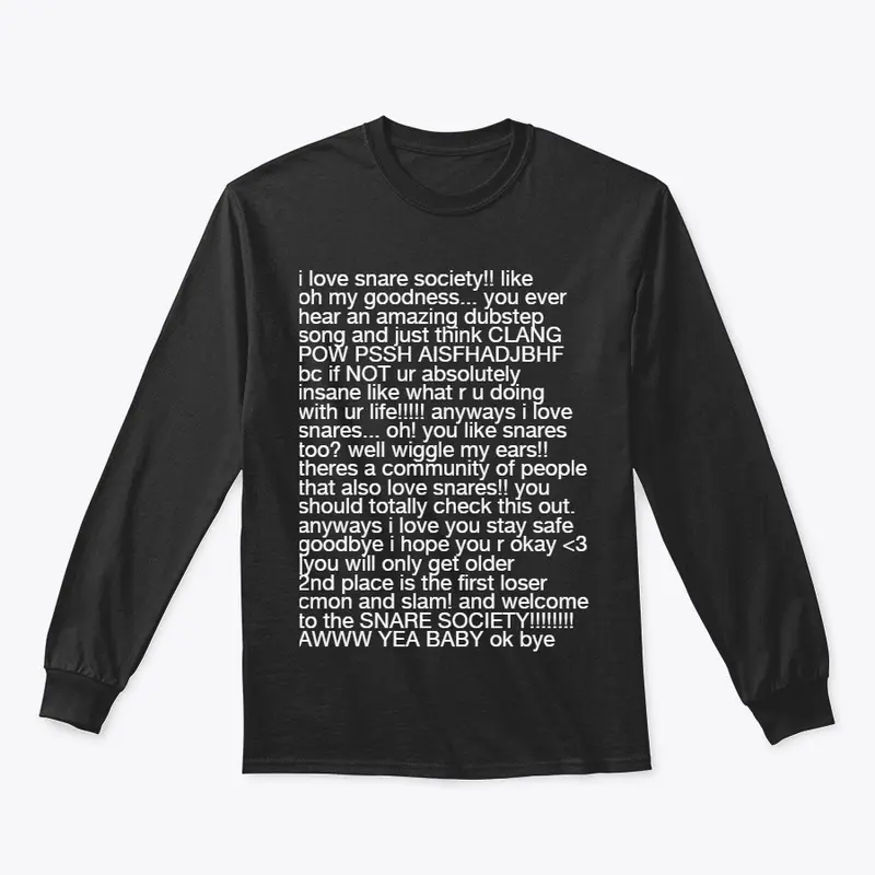 SNARE PARAGRAPH TEE