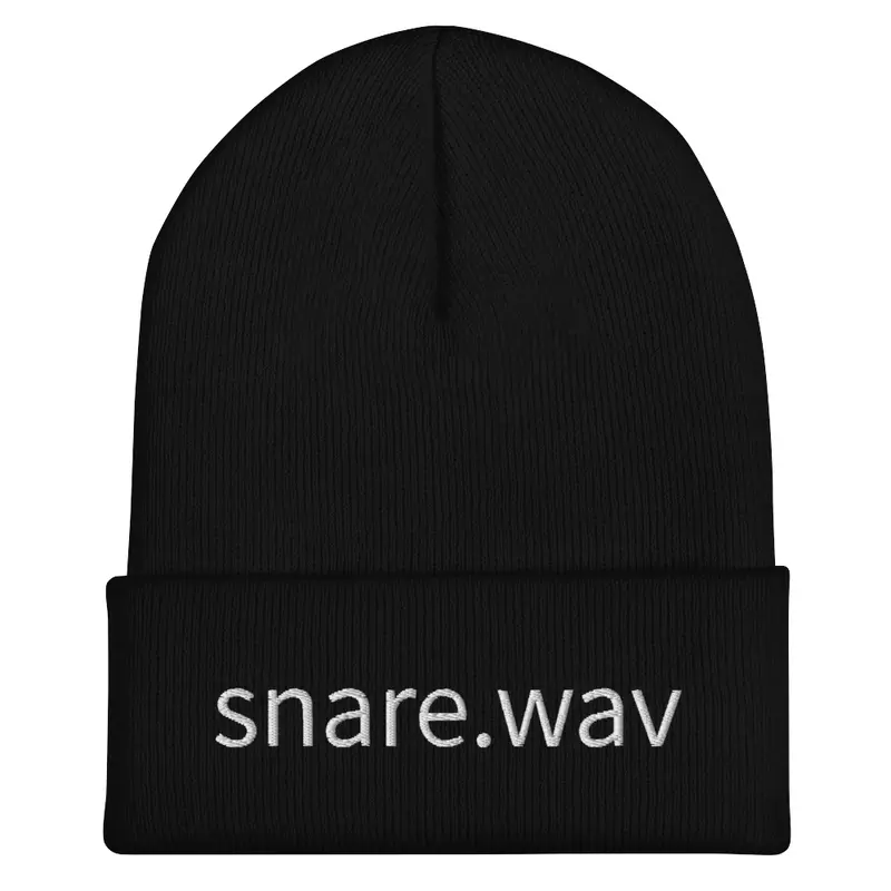 SNARE.WAV BEANIE